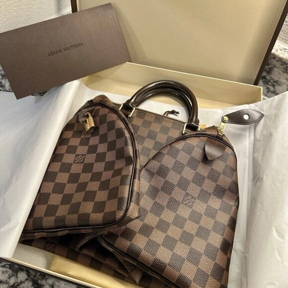 Louis Vuitton Handbags - Like New Louis Vuitton LV Speedy 30 Damier Ebene